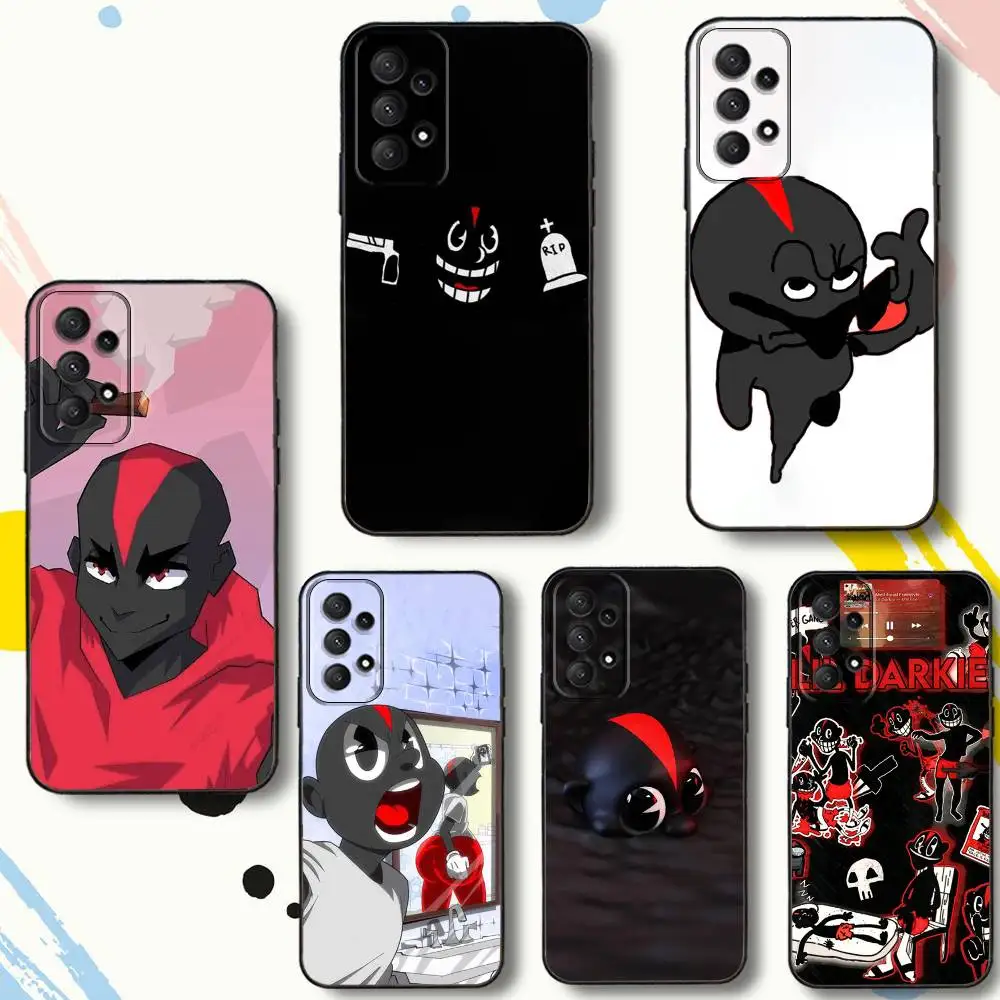 

Where Is DarkieS Lil Darkie Phone Case For Samsung Galaxy A 80,72,73,91,53,22,51,52,5G,Plus,J,Note Soft Black Cover