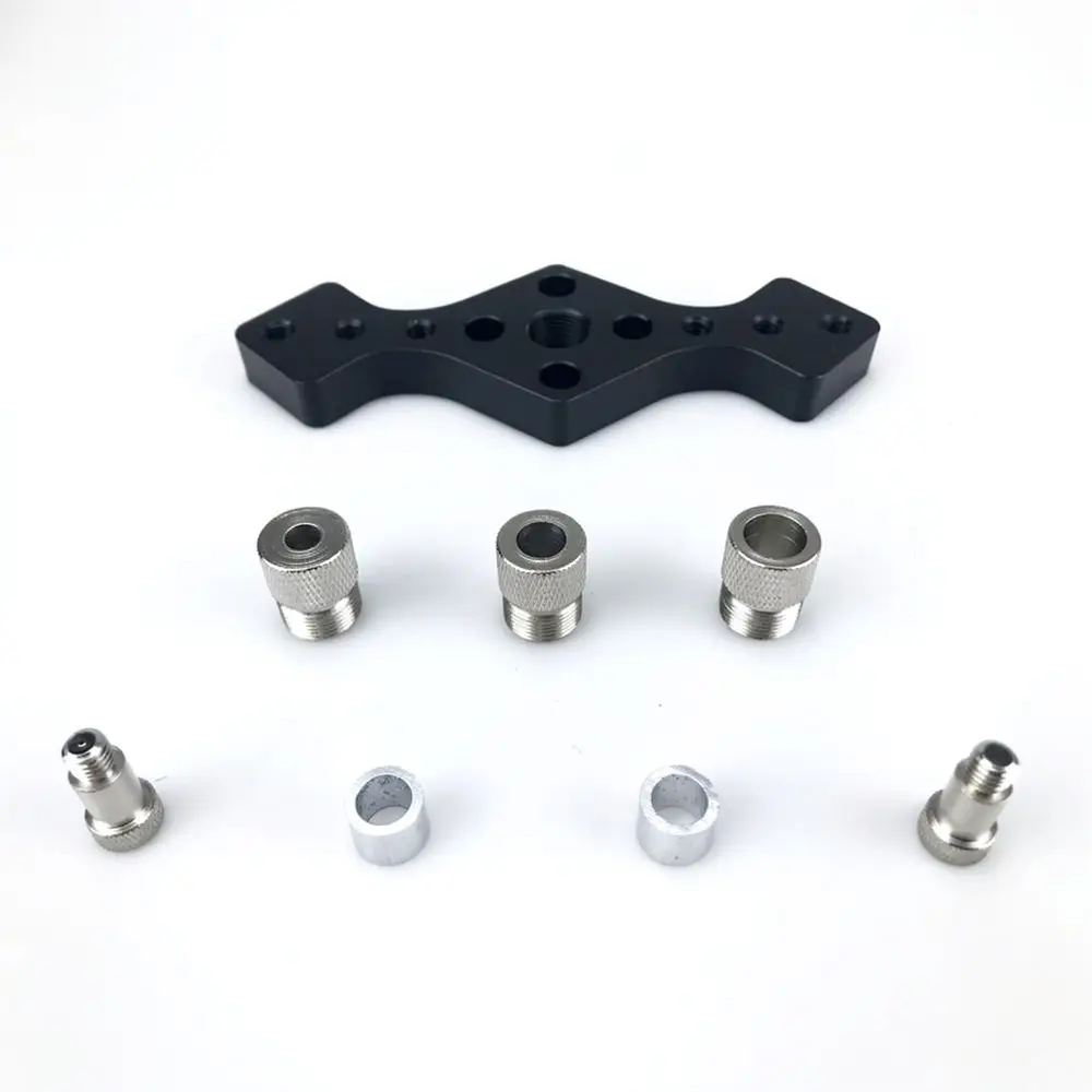 Adjustable Wood Drilling Locator Diamond Woodworking Jig Tool For Accurate Hole Alignment And Home DIY Craft Projects