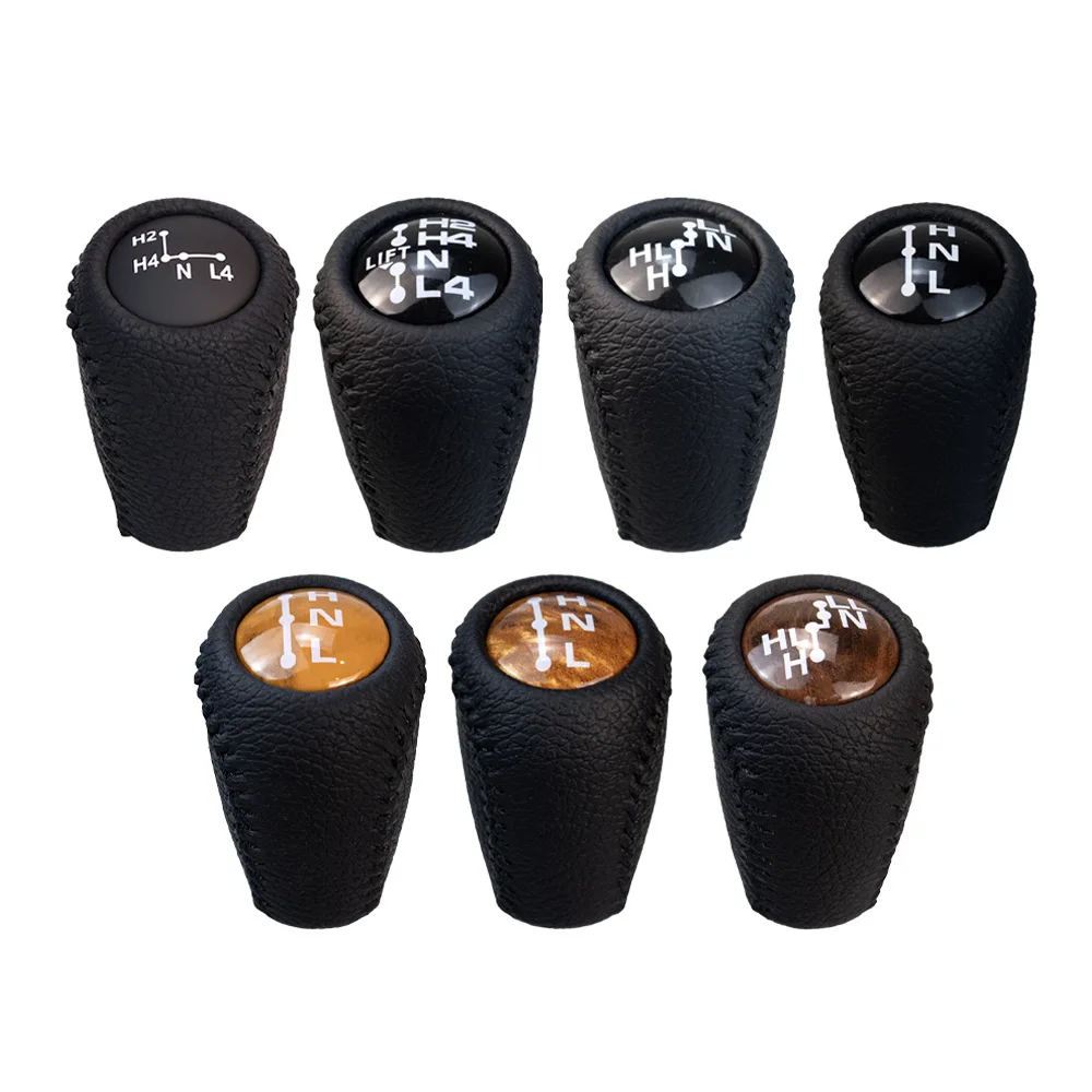 

Suitable for Toyota Prado automatic transmission car black cover peach wood cover gear head modified gear head accessories