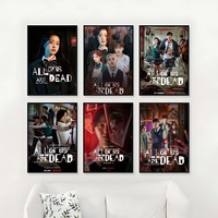 All Of Us Are Dead L Poster Sticky Posters Waterproof Paper Sticker Coffee House Bar Home Decor