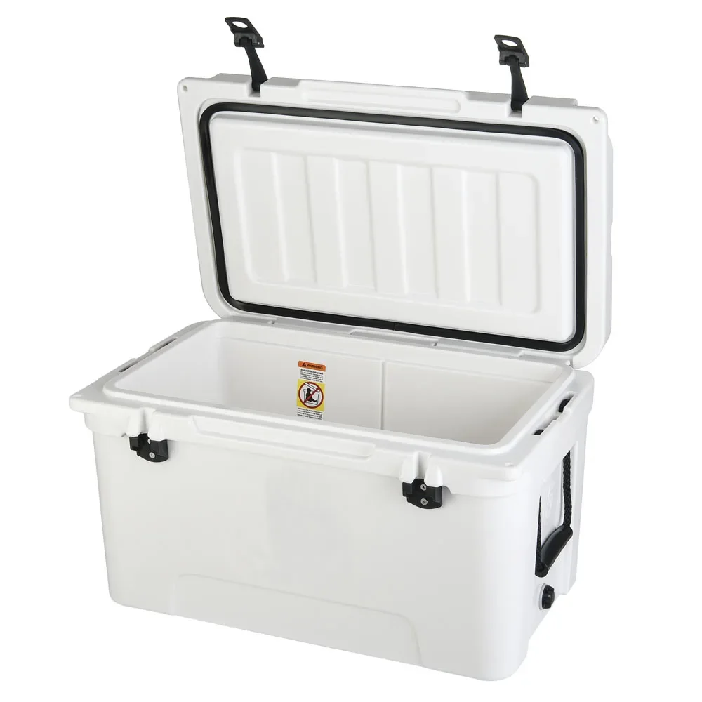 

Heavy Duty 65 Litre Plastic Dry Ice Cooler Box Container on Wheels