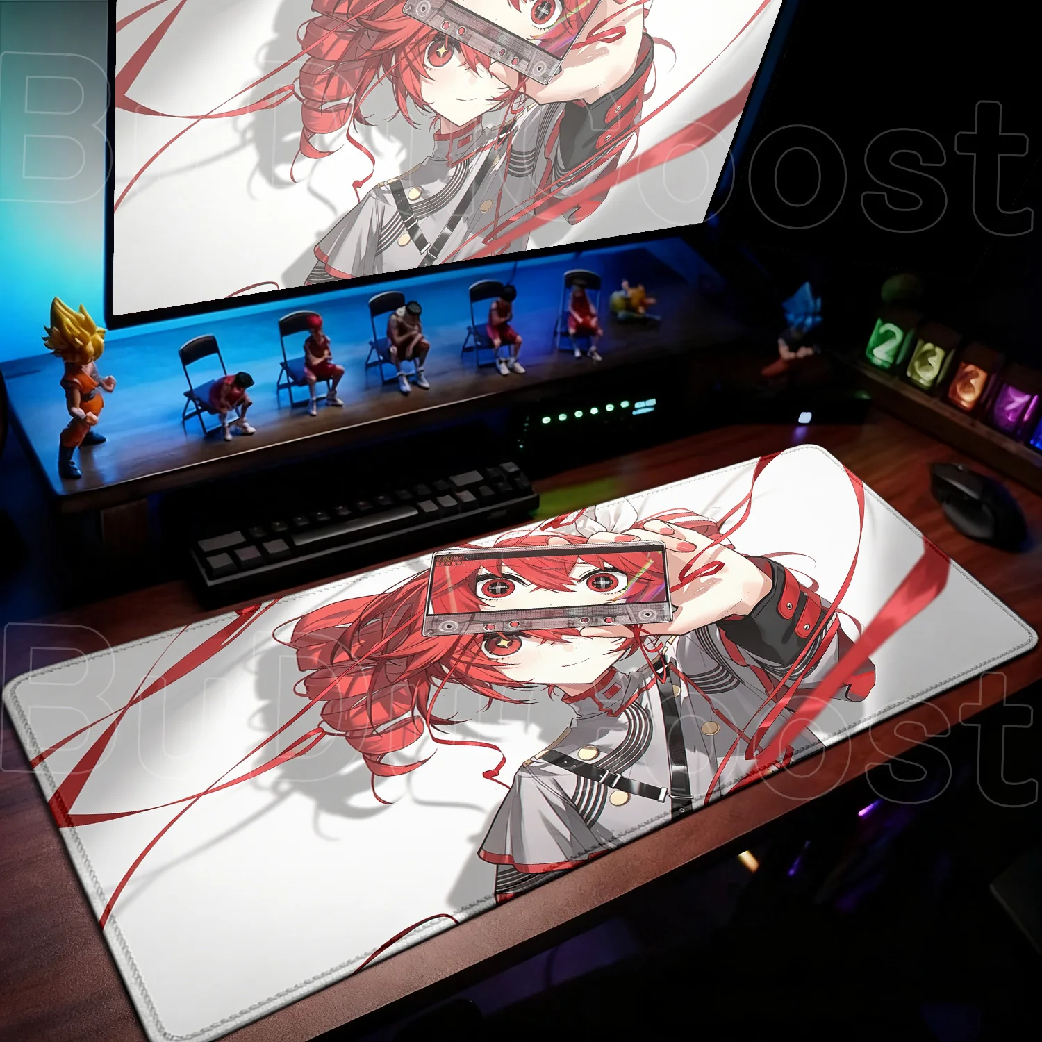 

XXL Large Computer Laptop DeskMat Cute Anime Girl K-Kasane Teto MousePad E-Sports PC Gaming rug Office accessories HD Printing