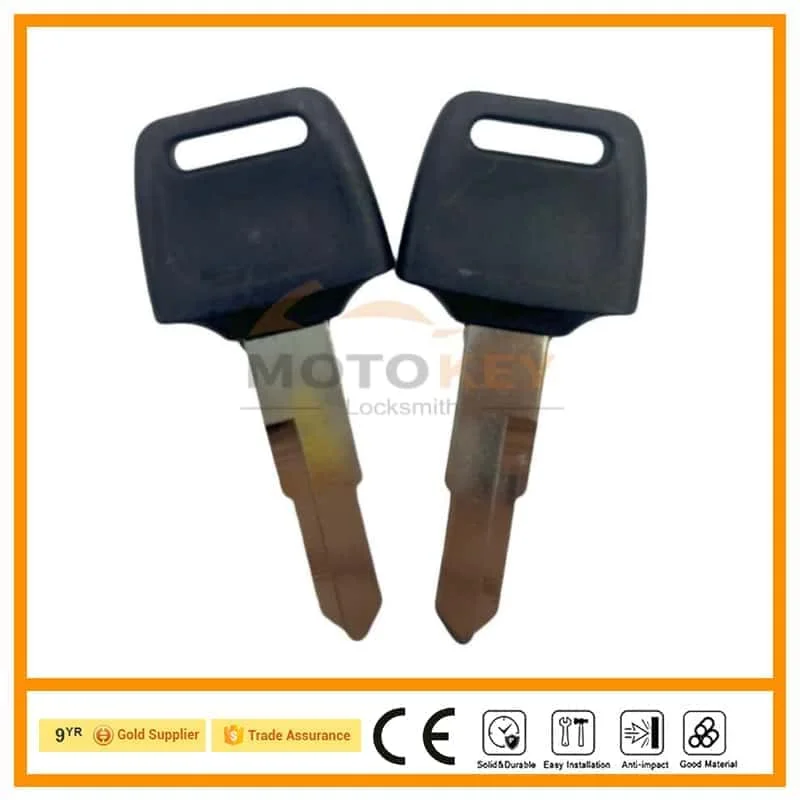 لهوندا ديو 56 57 Z4 125 SCR100 WH110 SCR WH 100 110 سكوتر 50CC ZoomerBlank مفتاح دراجة نارية استبدال مفاتيح غير مقطوعة #1