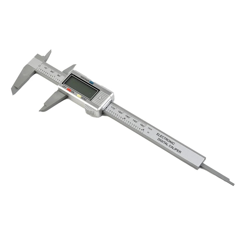 Useful Duable Neu Practical Digital Electronic Caliper Ruler Caliper Micrometer 0.1mm/0.01inch 1pc LCD Plastic