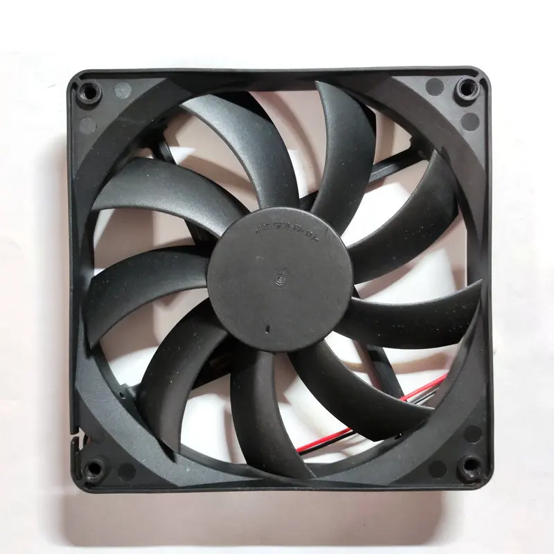 New BDK BDH13525S DC12V 0.29A 135x135x25MM 13cm 2Lines Cooling Fan