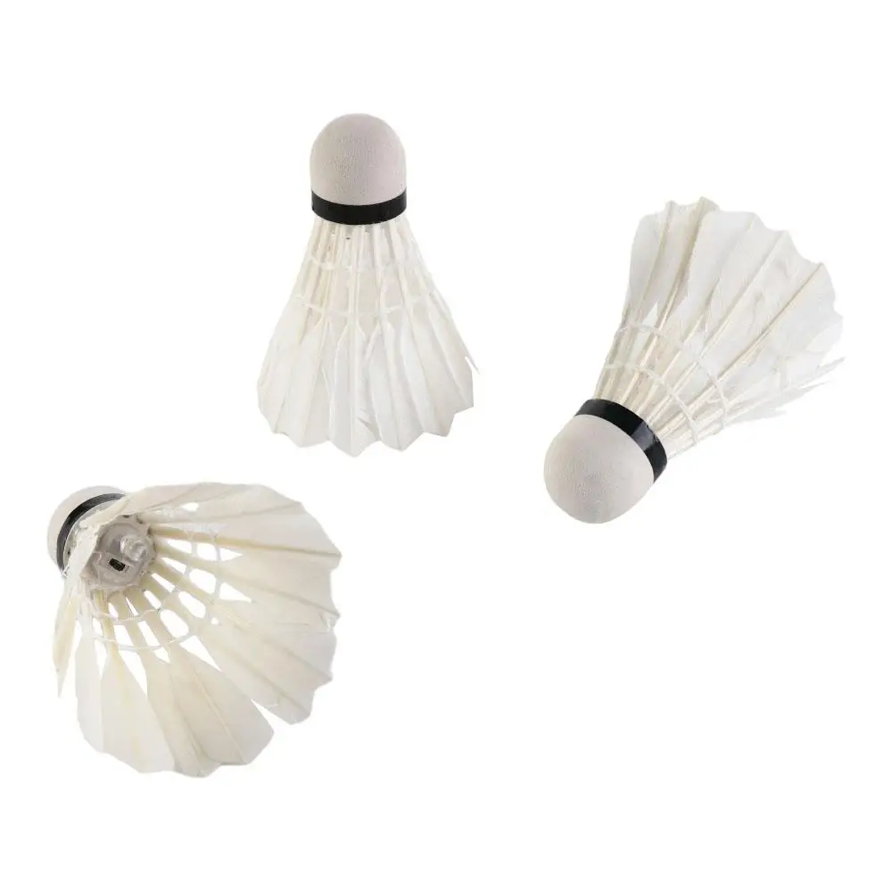 Dark Night LED Badminton Lighting Balls Foam Head Lighting Badminton Durable Colorful Luminous Shuttlecock Outdoor Sports