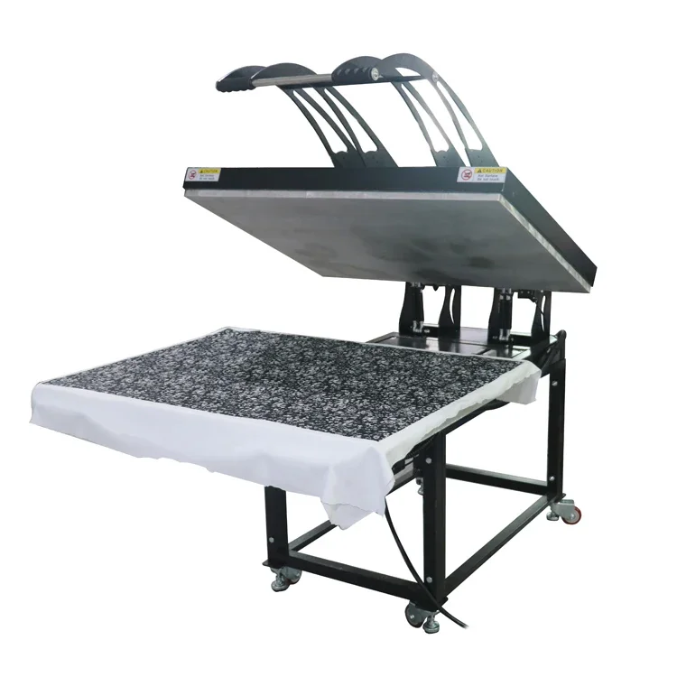 New Large Format LCD Displays 60 80 100cm Large Format Sublimation Heat Press Machine for Tshirt