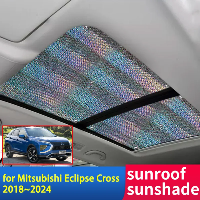 

Sunroof Sunshade for Mitsubishi Eclipse Cross 2023 2022 2021 2020 2019 2018 Accessorie Roof Sunscreen Heat Insulation Windscreen