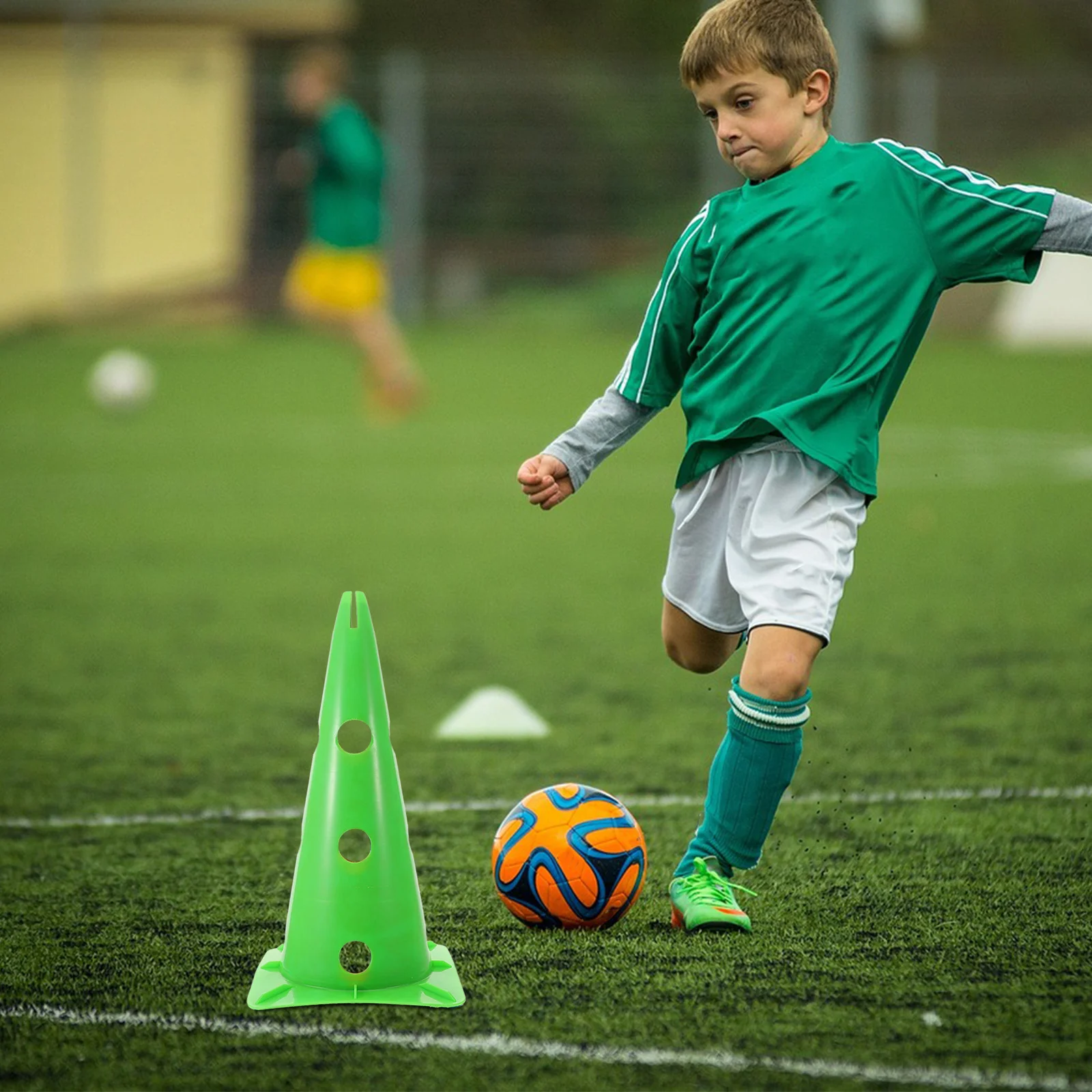 

5Pcs Training Cones Versatile Sports Cones for Soccer Basketball Football Colored Agility Equipment