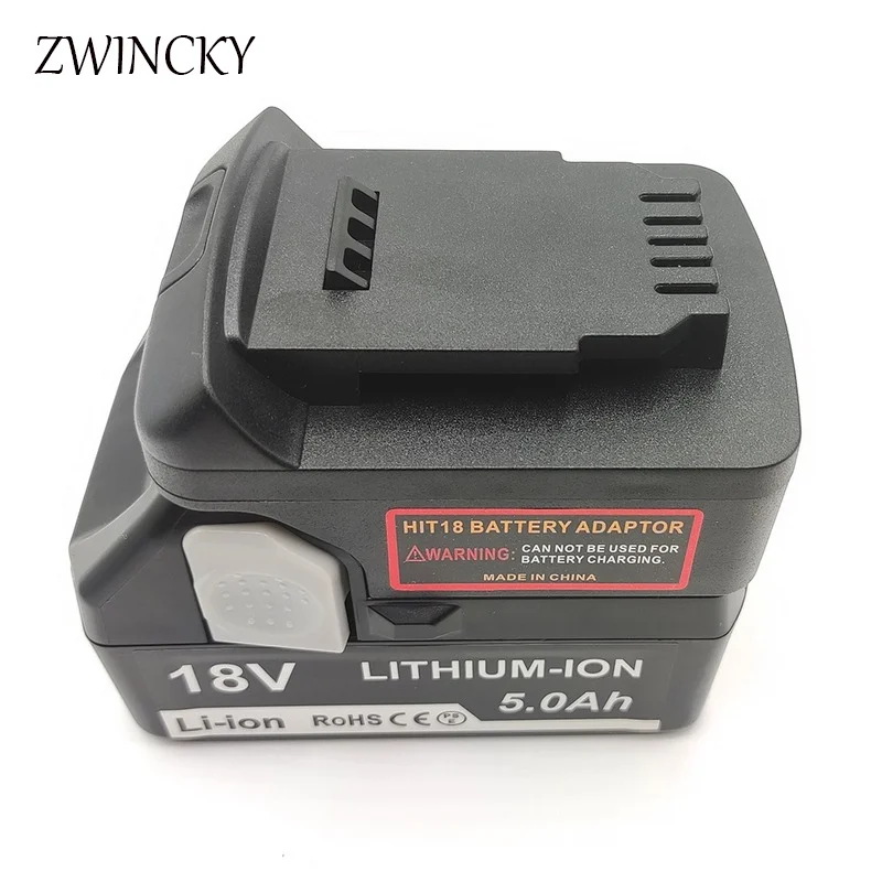 

Адаптер-конвертер ZWINCKY для Hitachi/Hikoki, 18 В, литий-ионный аккумулятор BSL1830, для литиевого электроинструмента Dewalt 18 В 20 В