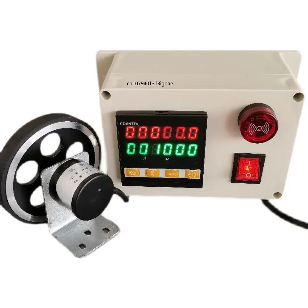 

Meter counter high-precision roller type electronic induction length measuring alarm automatic meter counter