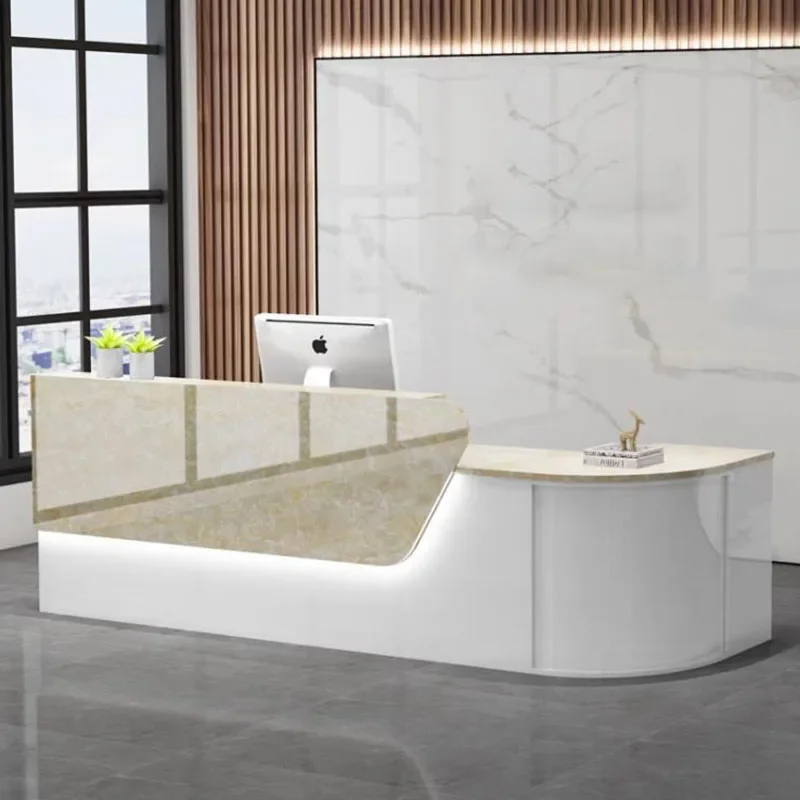 

Reception Tables Counter Cash Register Wall Table Computer Desks Customer Center Business Desk Office Chaire Pour Eglise