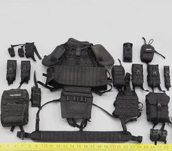 DAMTOYS DAM 78095 RUSSIAN Spetsnaz MVD SOBR PKM Gunner Soldier Hang Chest Vest Bag Watch For 12