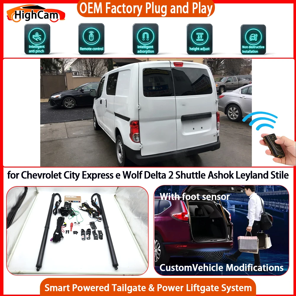 for Chevrolet City Express e Wolf Delta 2 Shuttle Ashok Leyland Smart Powered Tailgate Power Liftgate Tailgate Power Lift Gate