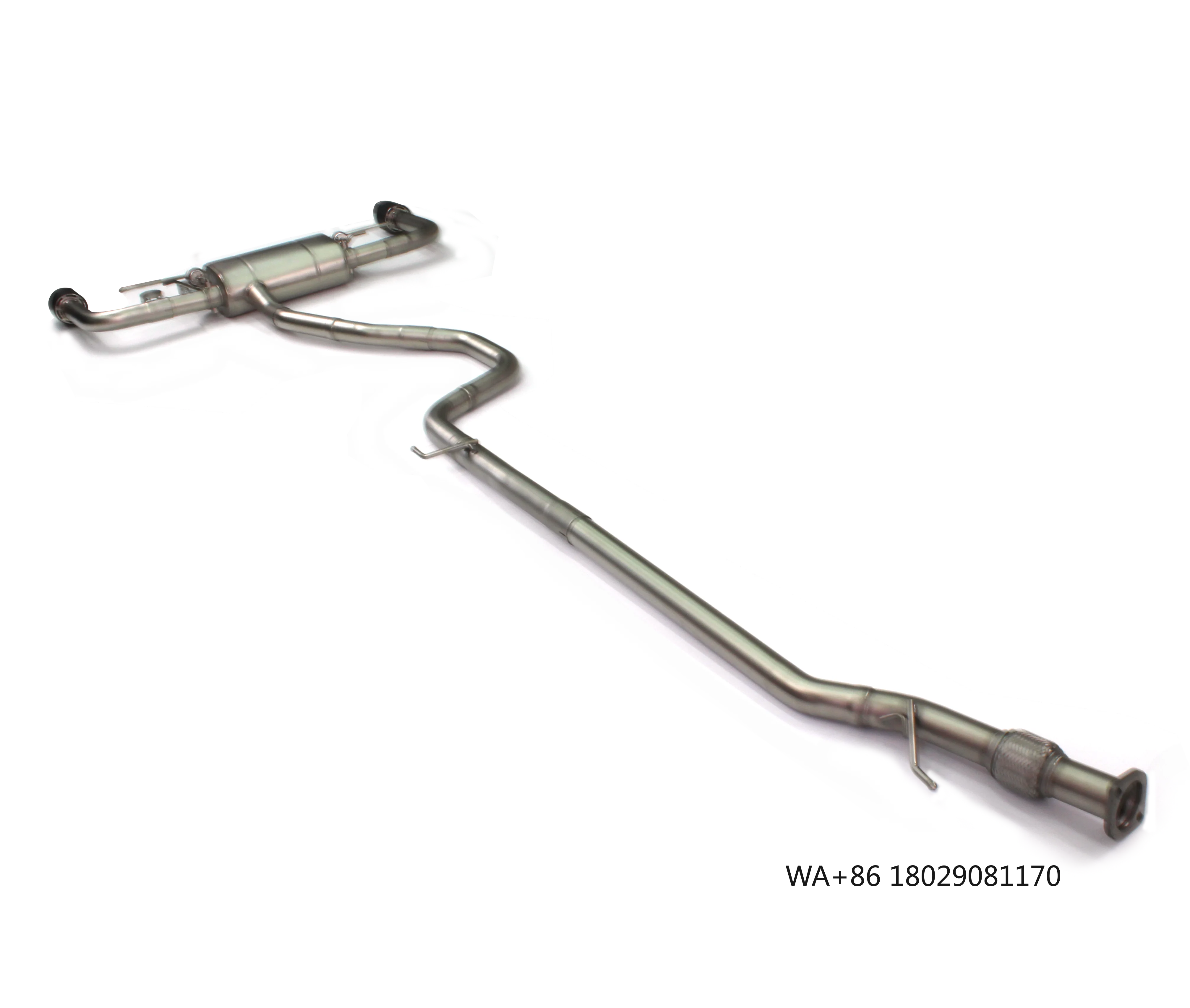 

Выхлопная труба OEM для A180 A200 W176, выхлопные трубы из нержавеющей стали, гоночный спортивный автомобиль, глушитель, выхлопная труба Catback