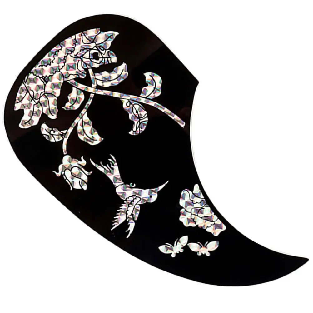 Guitar Pick Guard Acoustic Guards with Butterfly Plastic Pickguard PVC Accessories