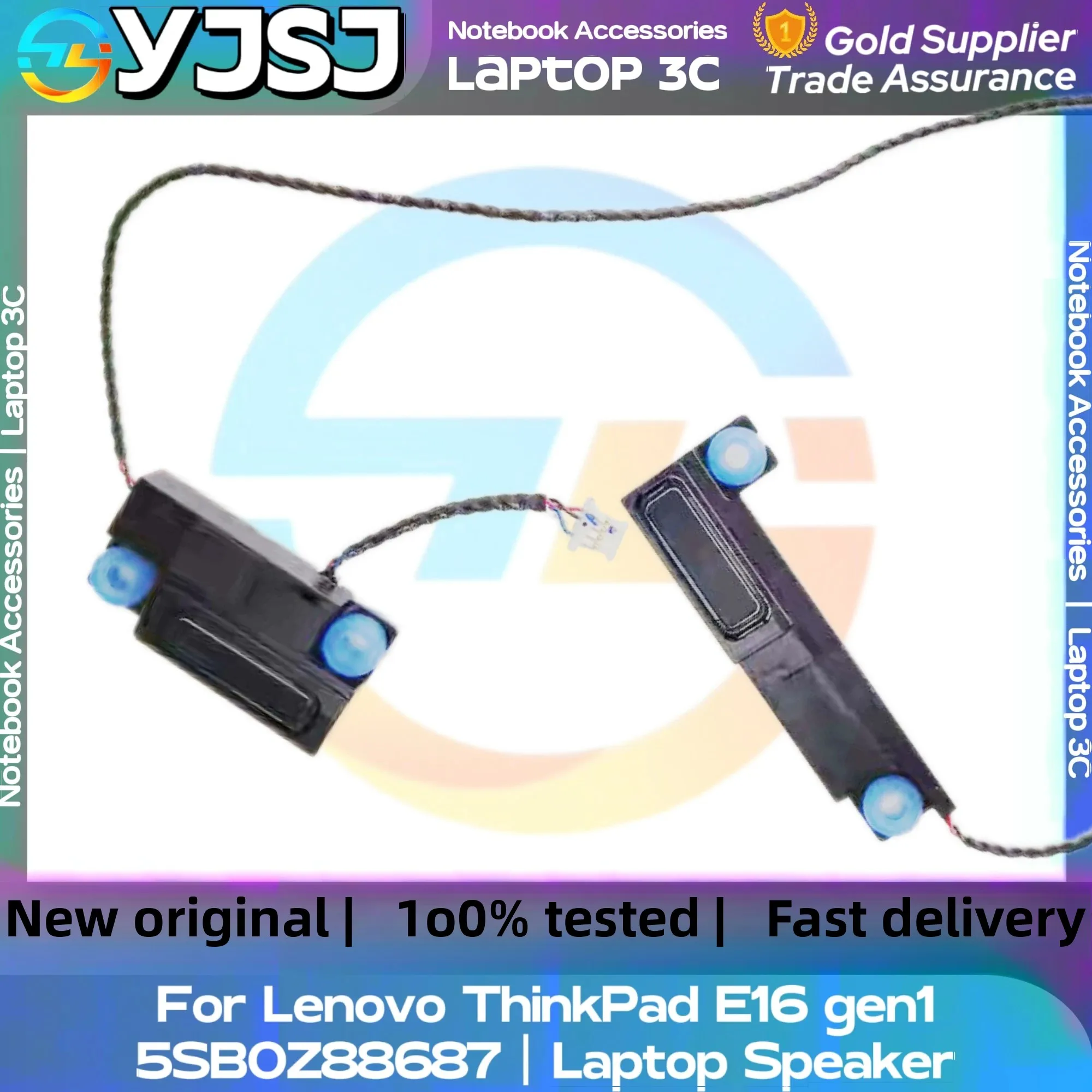 

New GENUINE Original Laptop Speaker For Lenovo ThinkPad E16 Gen1 gen1 built-in speaker 5SB0Z88687