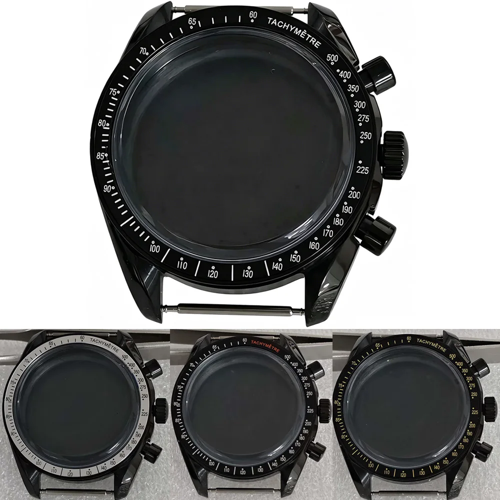 boitier-de-montre-noir-de-40-mm-pour-mouvement-vk63-boitier-en-acier-inoxydable-verre-mineral-coque-de-montre-a-quartz