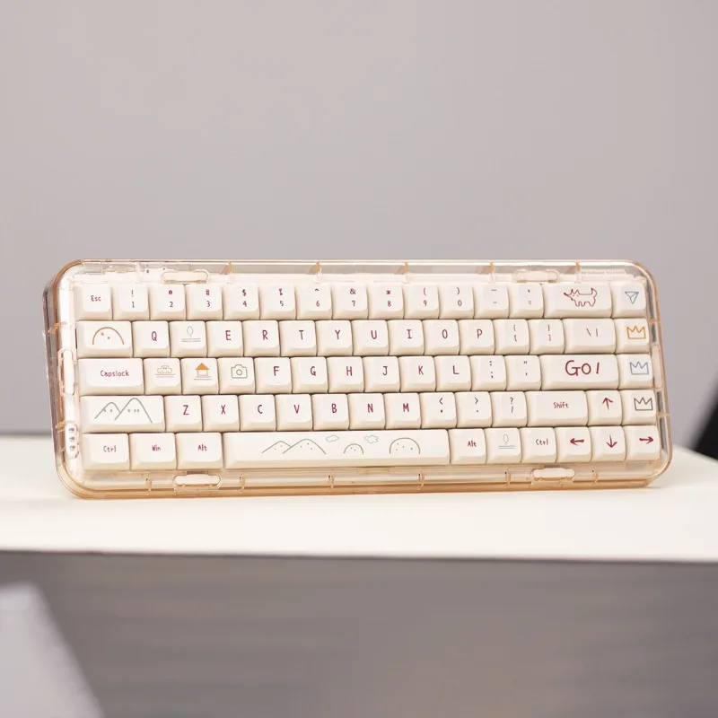 129 key PBT keycap, Korean, Thai, Korean, Phonetic, Arabic