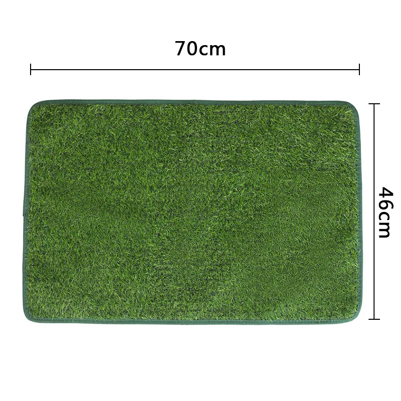 Reusable & Washable Dog Grass Mat - Odor-Control Artificial Lawn for Pet Training, Easy-Clean Pee Pad with Non-Slip Backing - view 6