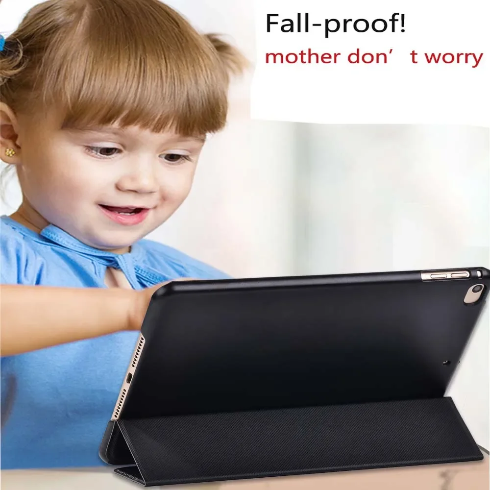 Tablet Case for Apple IPad Mini 1 2 3 4 5 7.9 Inch Adjustable Pu Leather Smart Sleep Wake Tablet Cover+Bluetooth Keyboard+Stylus