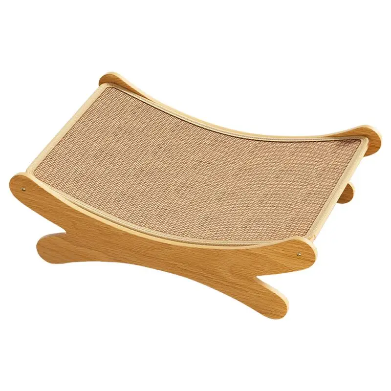 Cat Scratching Bed 2 In 1 Cat Scratching Board & Lounge Bed Breathable Wear-Resistant Cat Lounge Bed Nest For Indoor Outdoor