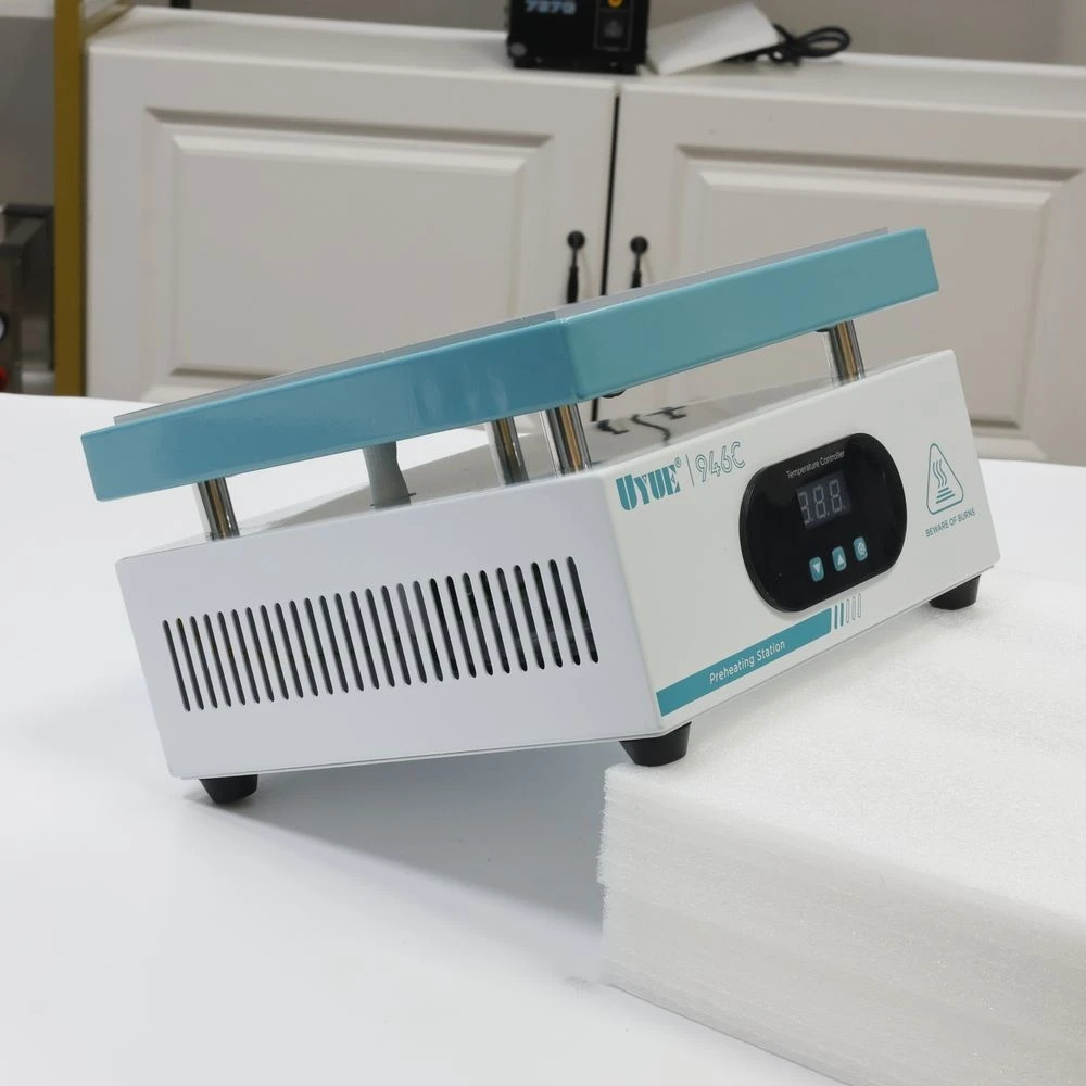 UYUE 946C Electronic Hot Plate Preheat Digital Preheating Station 200x200mm For PCB SMD Heating Led Lamp Desoldering 110V/220V