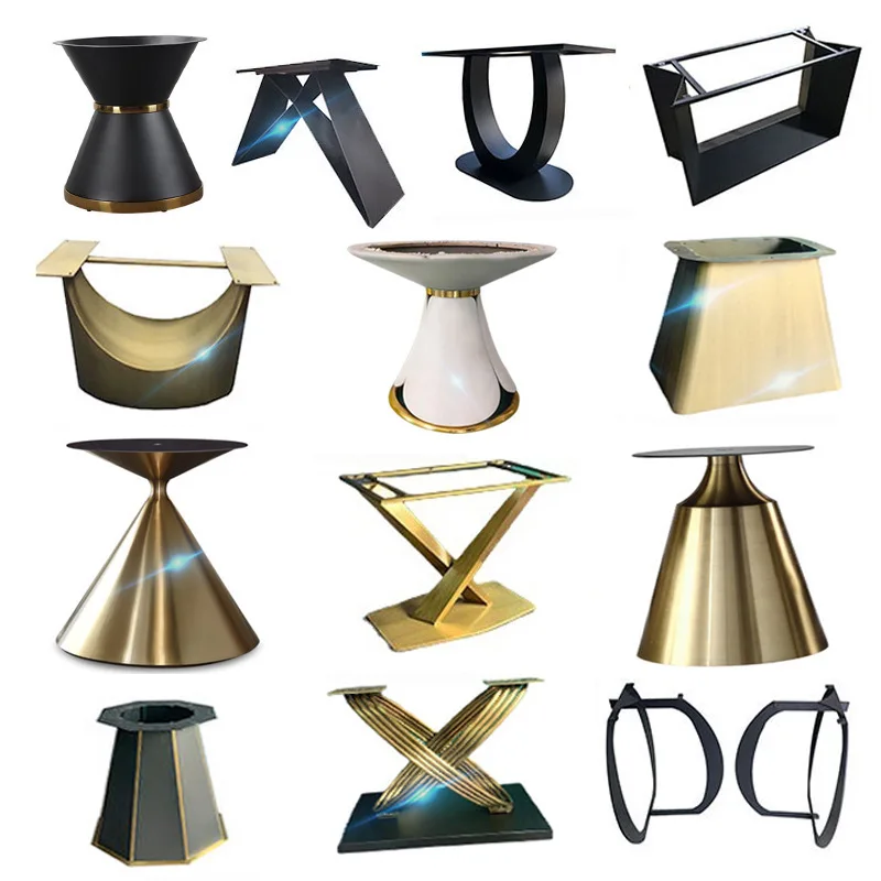 

# Modern Metal Furniture Legs Iron Steel Supports For Outdoor Coffee Dining Tables Living Room Furniture