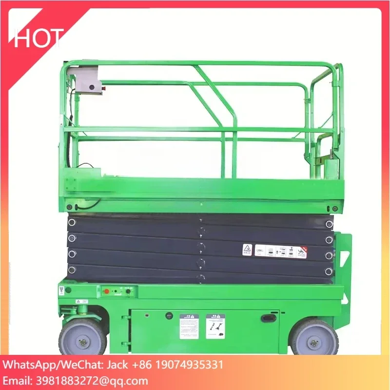 

20ft 30 40 50 Feet 450kg Capacity Electric Small Mobile Man Lift Machine Hydraulic Table Platform Scissor Lift