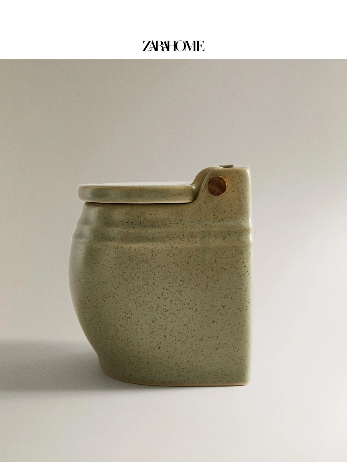 Stoneware Lid Salt Jar Sugar Jar Spice Jar