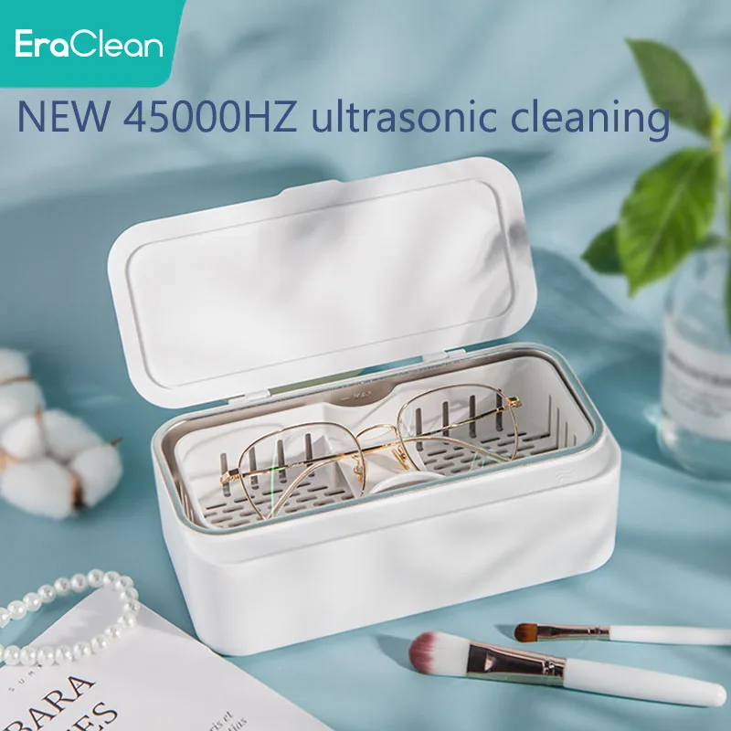 in stock Original Xiaomi EraClean Ultrasonic Cleaner 45000Hz Glasses Watch Ultrasound Cleaning Tank Wash Everything