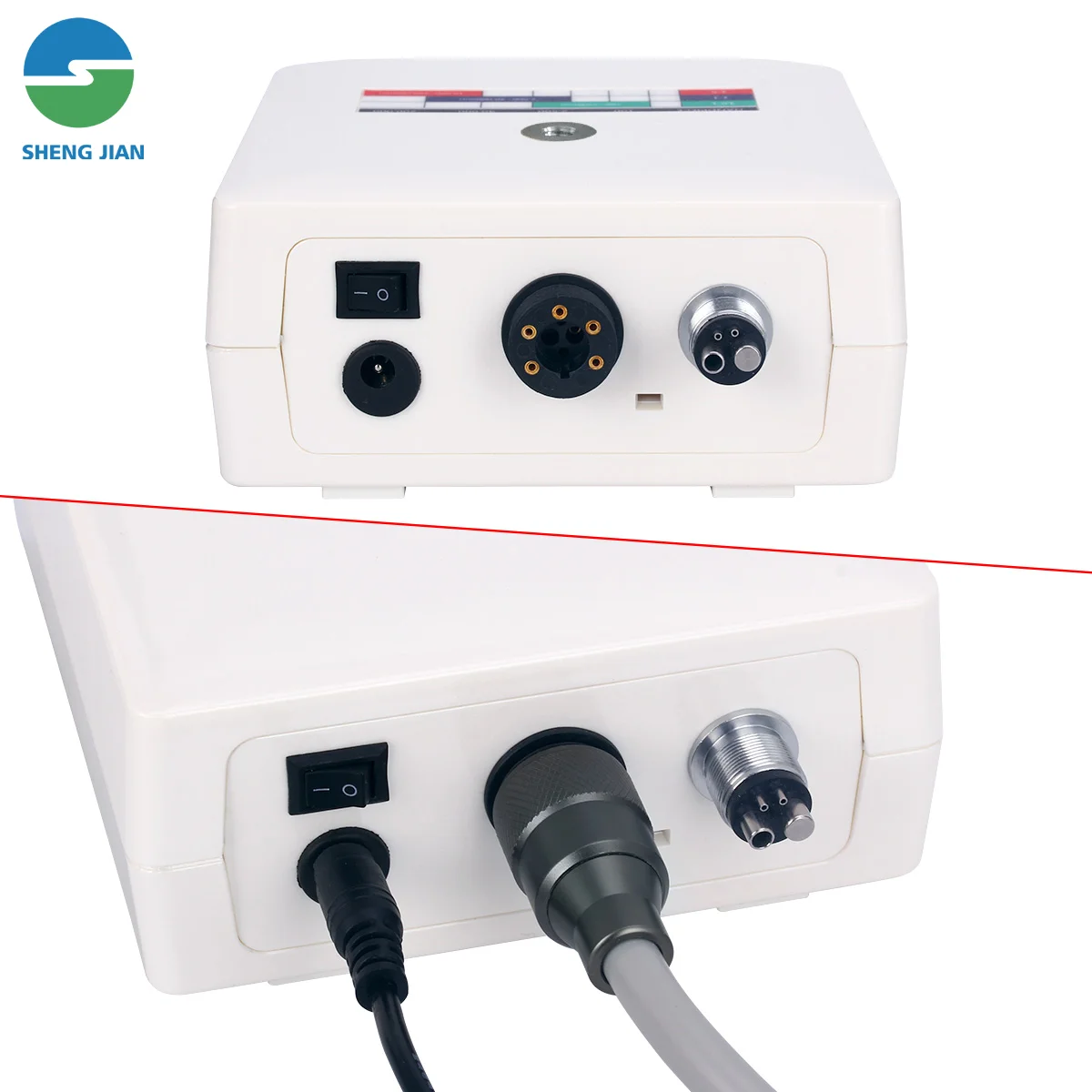 Dental Clinical Brushless LED Micromotor Fiber Optical Electric Motor With Handpiece Odontologia Dentistry Lab Equipment Dentist