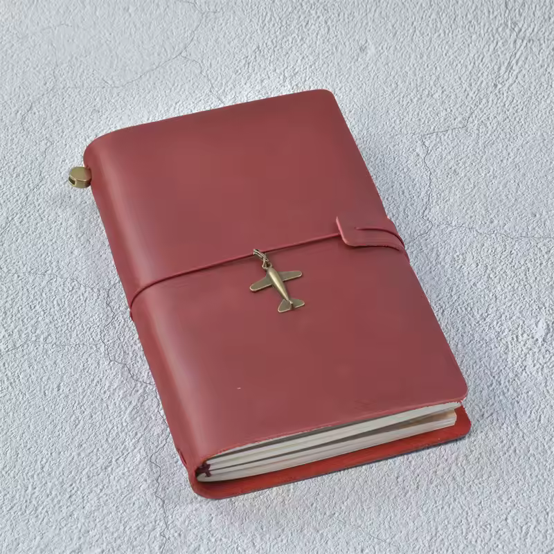 100% Genuine Leather Journal Refillable Travel Notebook Retro DIY Handmade Diary Sketchbook School Office Gift Customized - Image 13