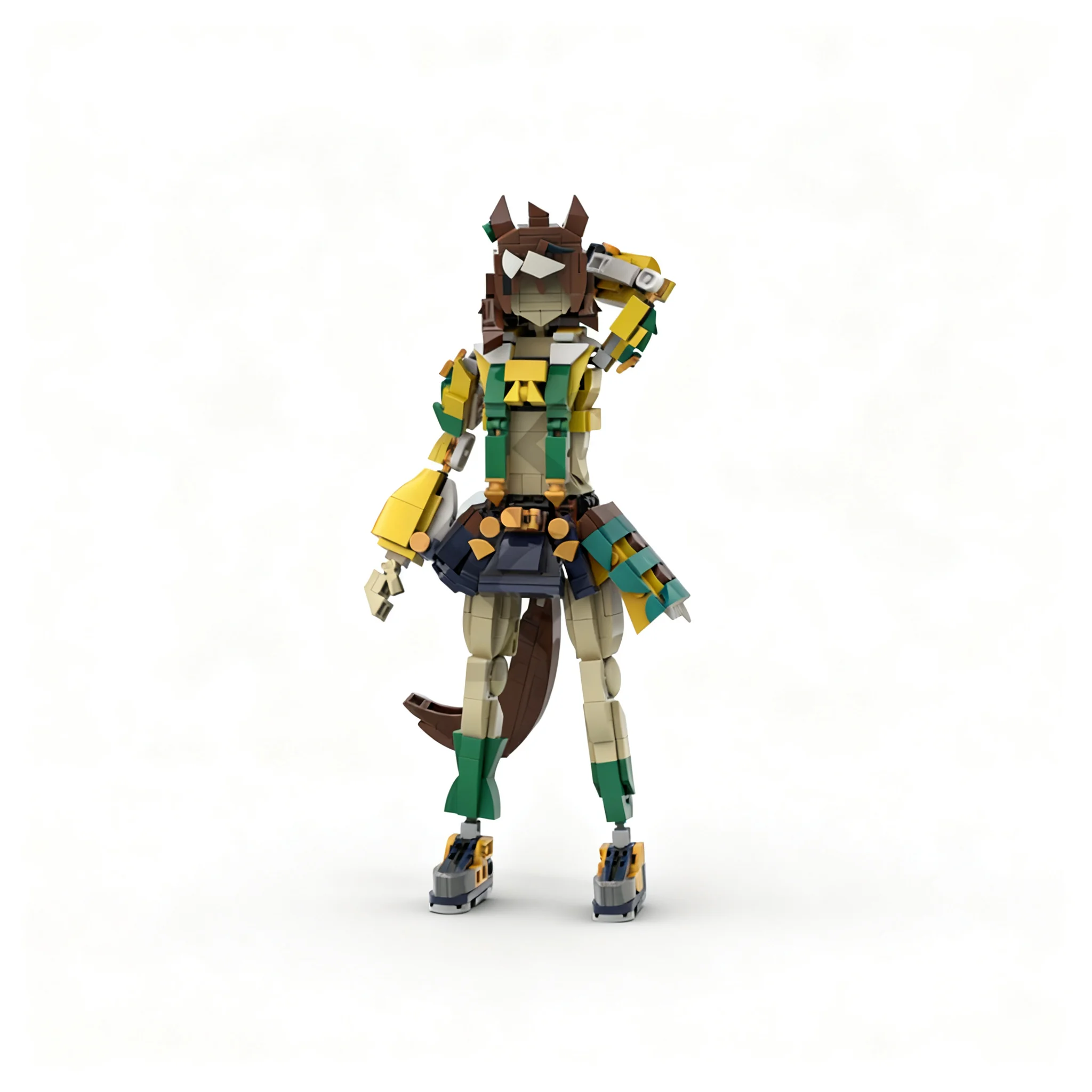 557pcs MOC Ideas and CUUSOO Jungle Pocket Uma Musume Model Christmas Gift DIY Assembly Collection Craft Design