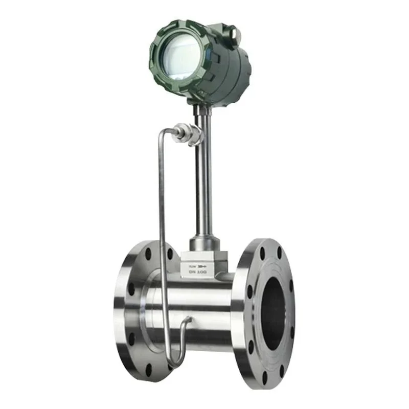 Intelligent vortex flowmeter Steam flowmeter Compressed air Natural gas Biogas Oxygen Nitrogen flowmeter