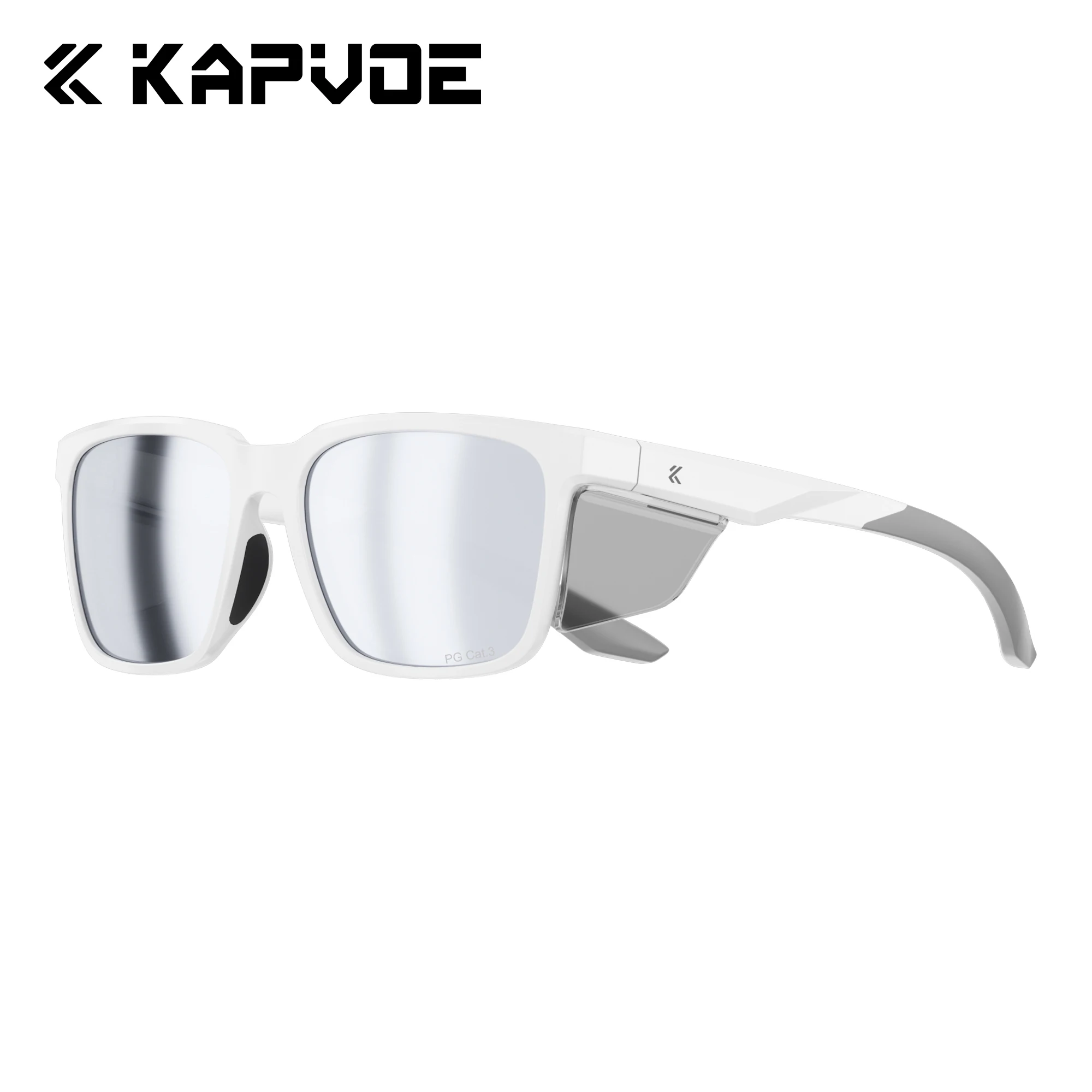 Kapvoe Hiking Eyewear Glacier Sunglasses Fashion Polarized Sports Sunglasses Men Women Cycling Glasses Windproof UV400 Glasses