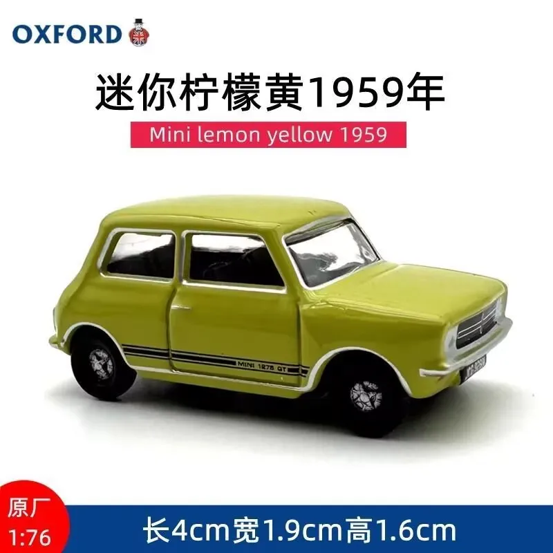 Classic Version Mini Coopers Coupe Alloy Car Model Diecast Metal Classic Vehicles Car Model Simulation Miniature Scale Kids Gift
