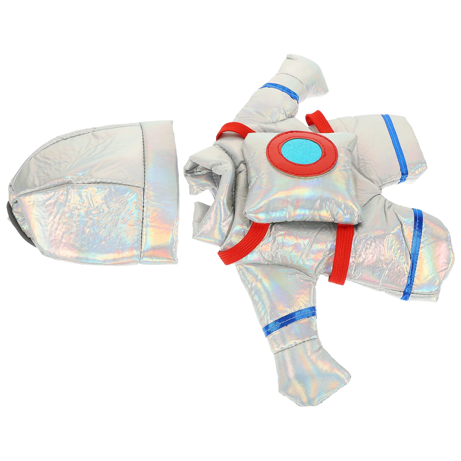 

Pet Astronaut Costume Comfortable Halloween Outfits Small Dog Clothes Easy Wear S Design Portable Puppy Accessories Holiday