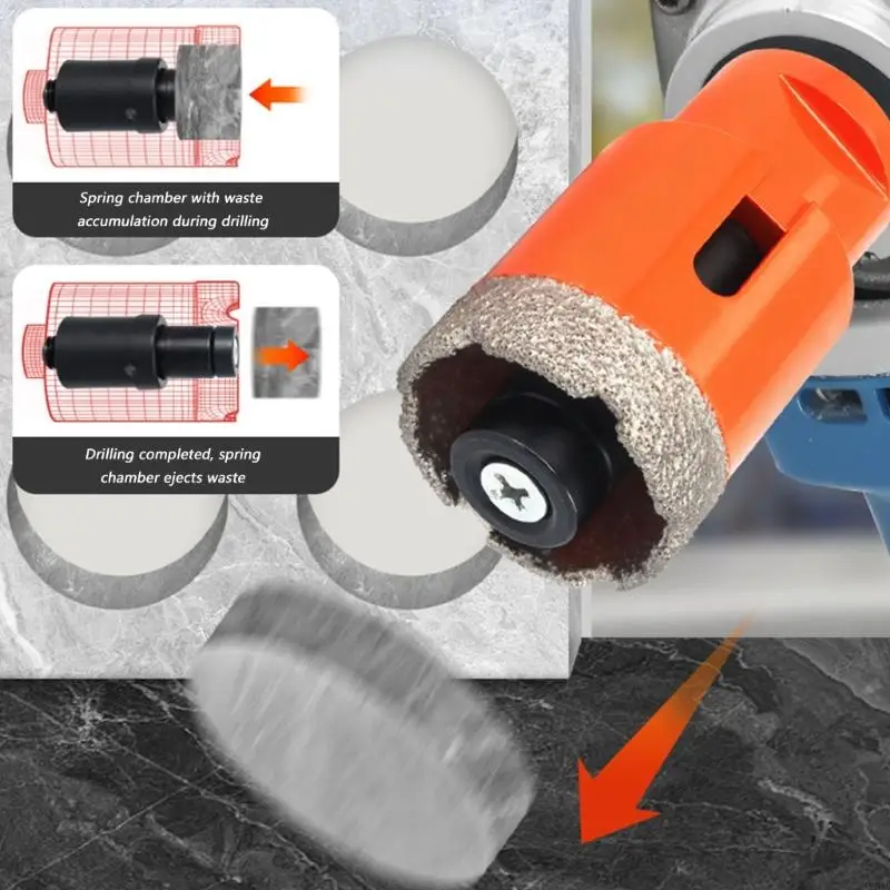 Automatyczne resetowanie Adapter sprężynowy do szlifierek kątowych Cięcie płytek Konstrukcja stalowa najwyższej jakości 37JD