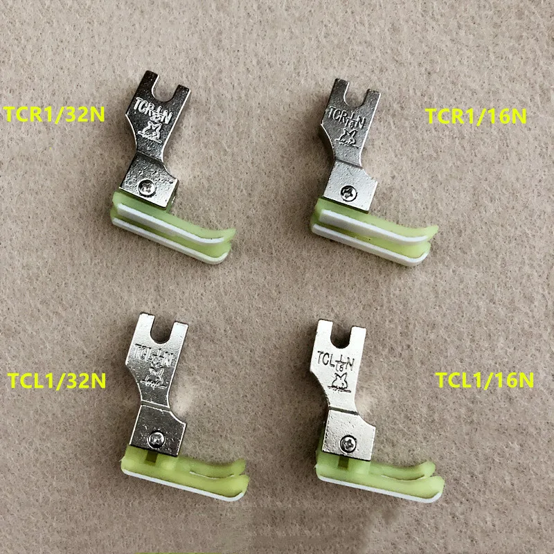 Plastic high and low pressure foot TCR1/16N industrial sewing machine CL1/32 Oxford stop presser foot open thread