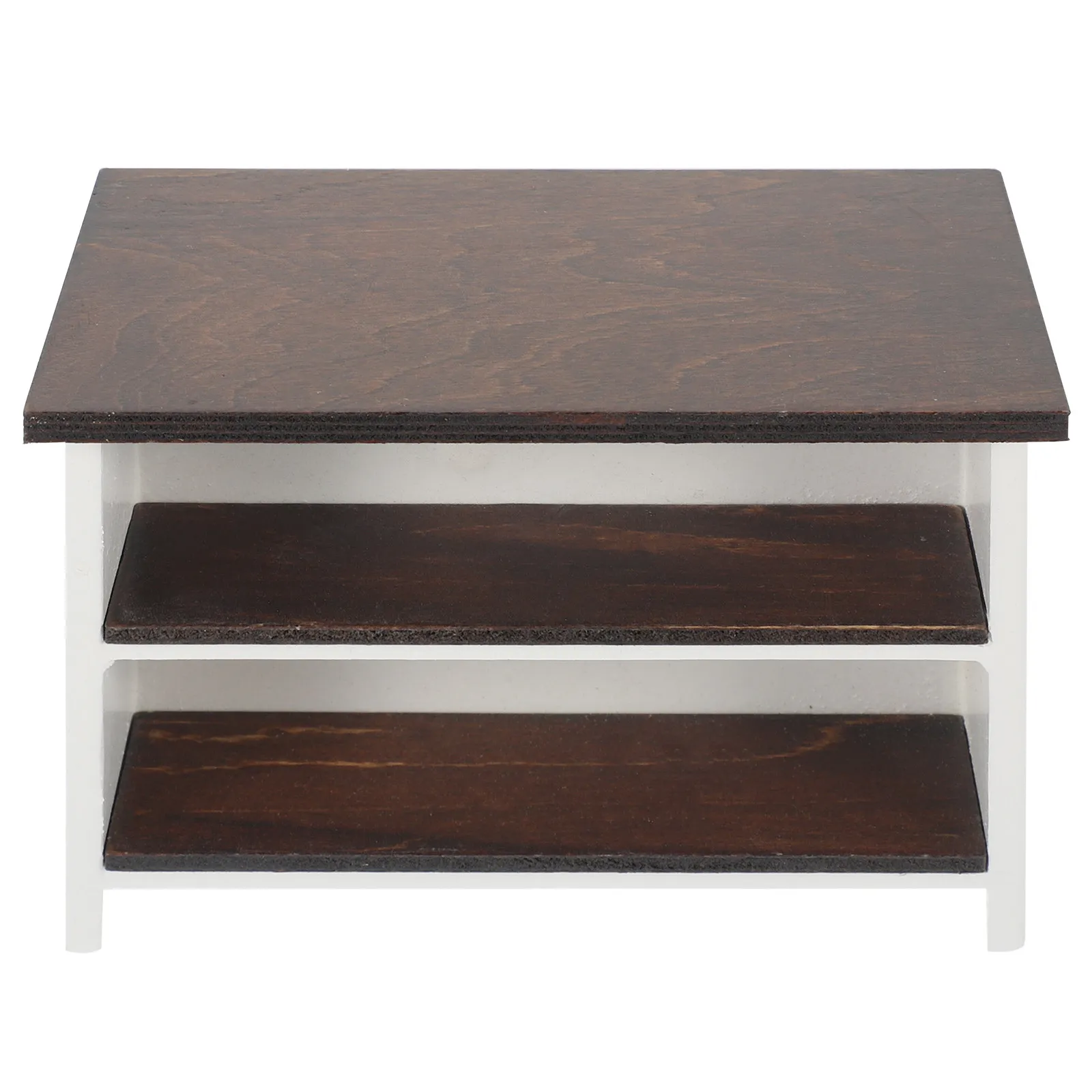 

1:12 Dollhouse Mini Desk Wooden Miniature Furniture Set Exquisite Craftsmanship Minimalist Design Compatible with Most