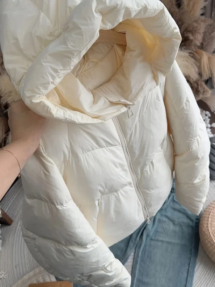 

Puffer Parkas Womens Long Down Coats Weatherproof Zipped Puff Flat Urban Original Protection Comfortable Simple Relaxed Boxy Ins