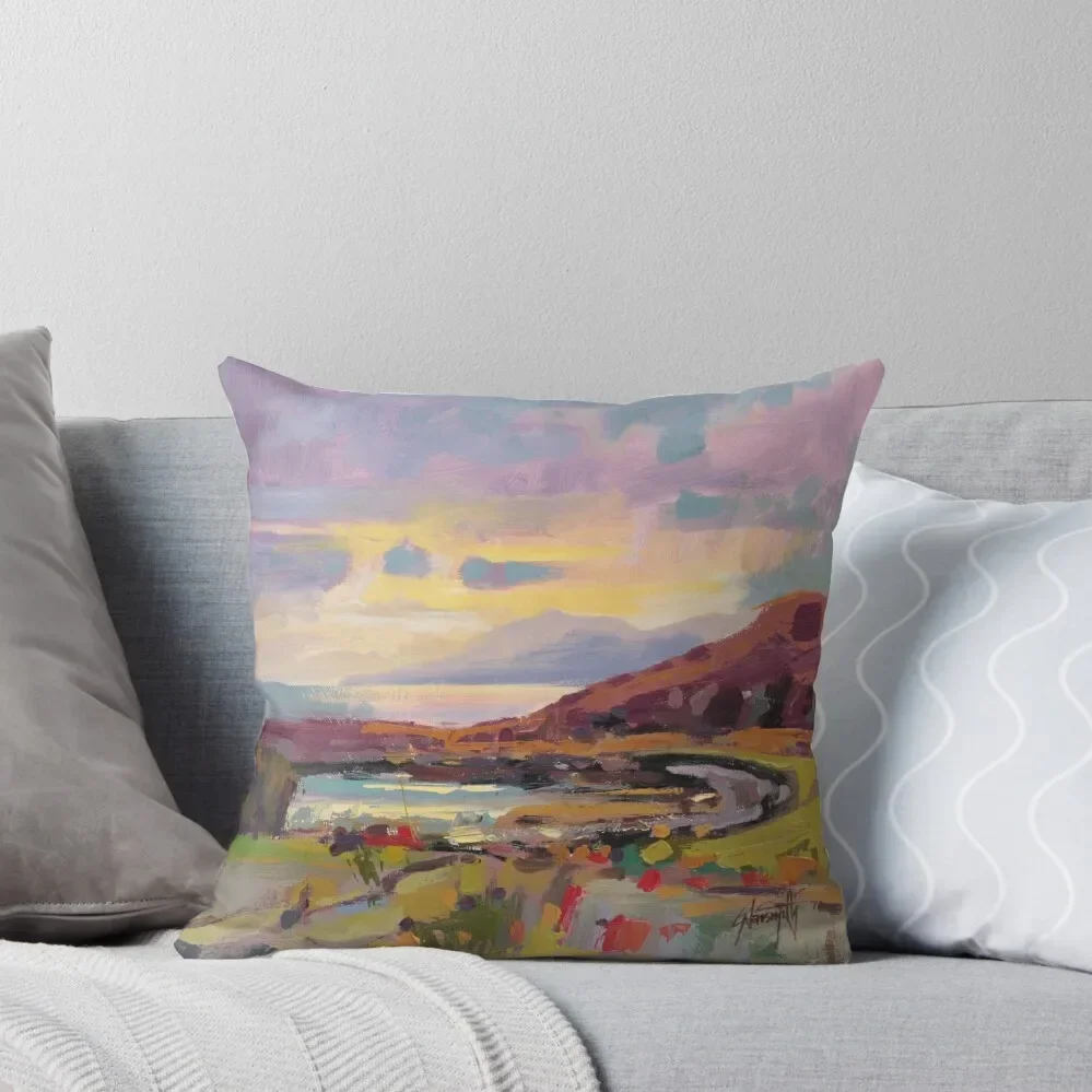 Arran from The Kyles of Bute Throw Pillow pillow pillowcase Sofa Cushions Covers pillow