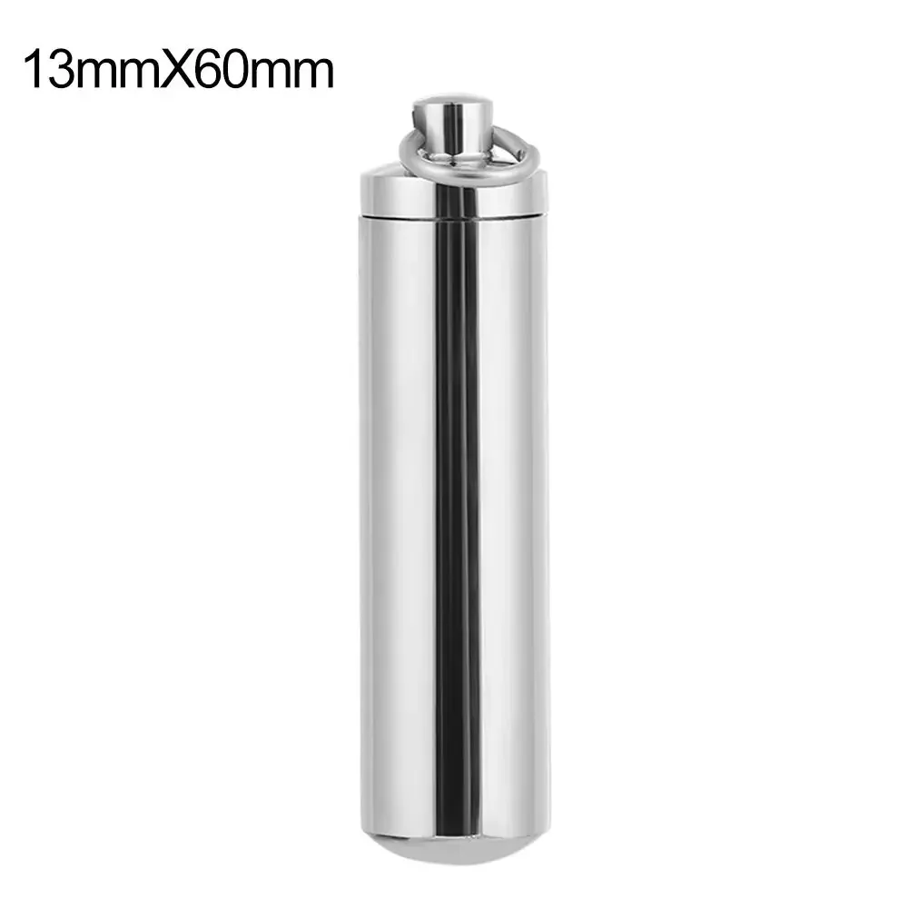 Memorial Gift Aromatherapy Jewelry Pill Case Perfume Vial Pendant Cylinder Tube Ashes Urn Wishing Bottle