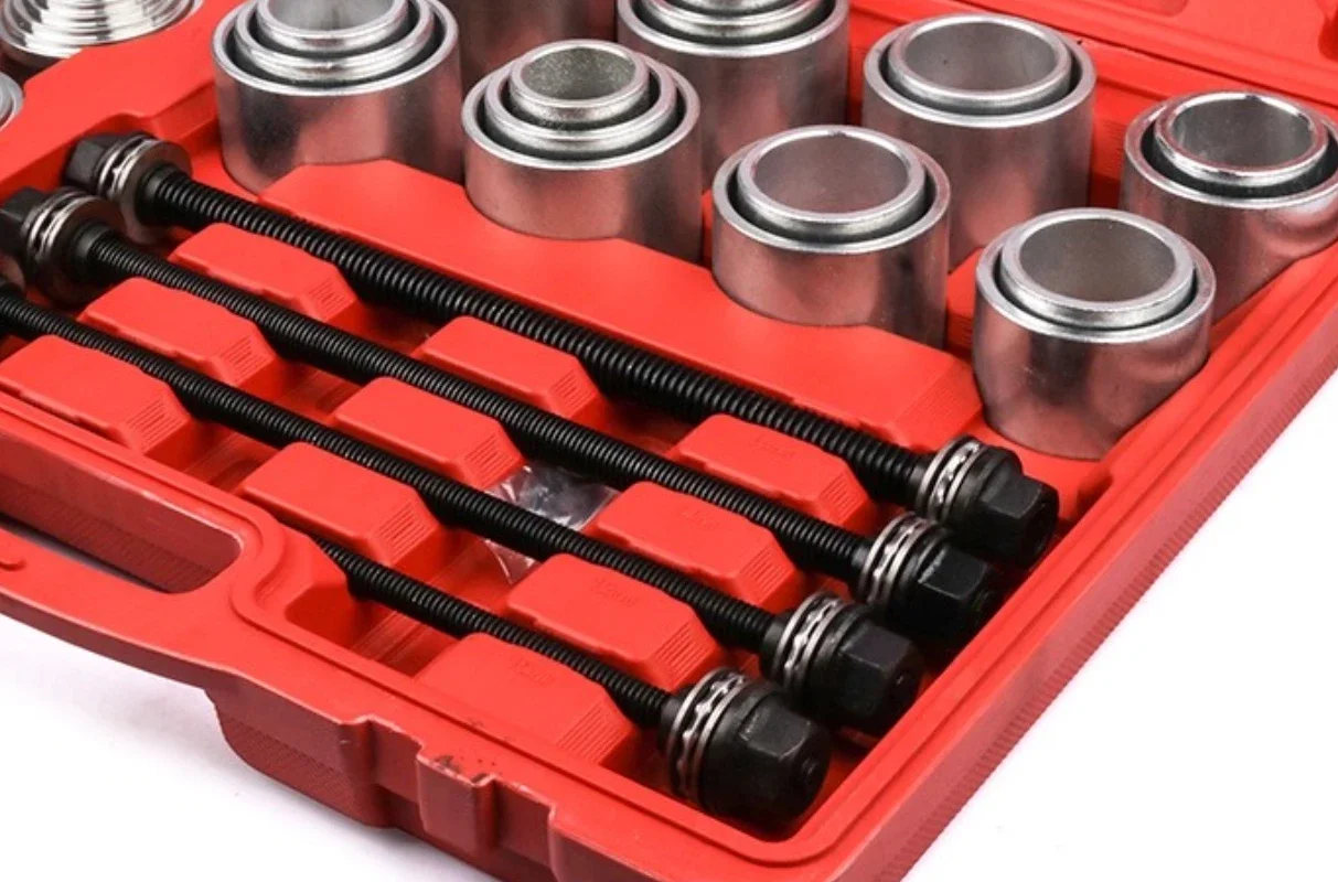 28pcs Pull And Press Sleeve Kit Removal Installation Bushes Bearing Tool Cars  Engines Auto Maintenance Set - view 5