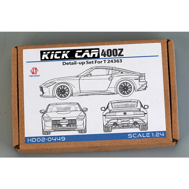 Hobby Design HD02 1/24 modelvoertuigdetailset (PE+hars+metalen onderdelen)