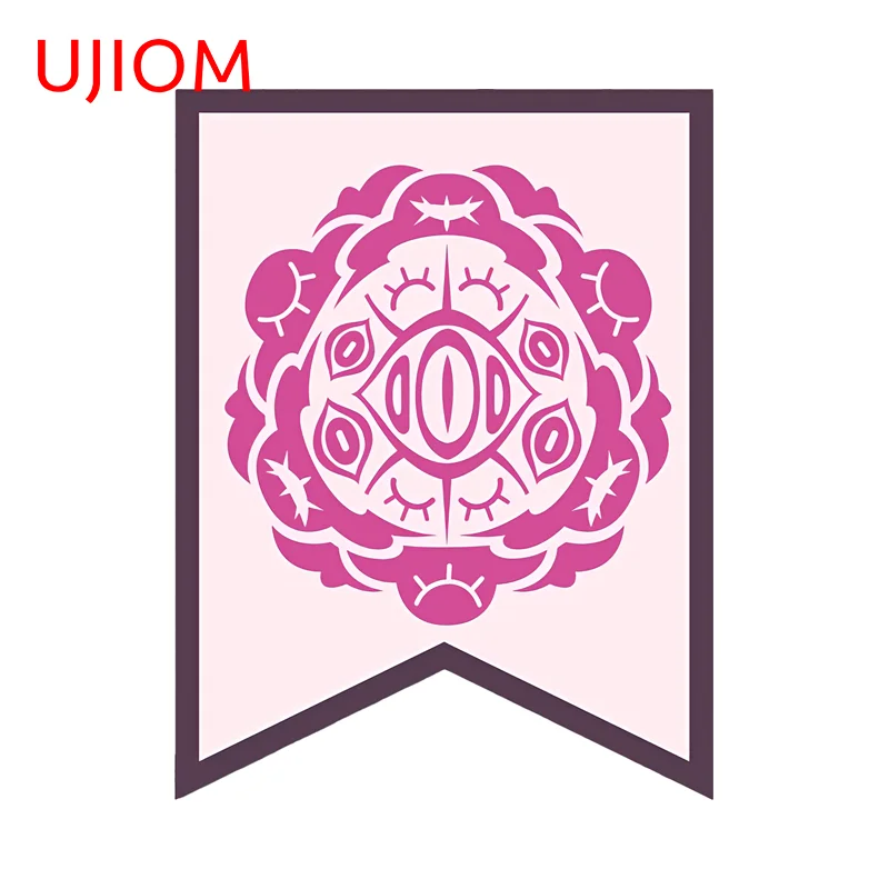 UJIOM Helluva Boss Lords of Hell Flags Wall Sticker Unique Personality Furniture Decal Simple High-quality Wallpapers Decor
