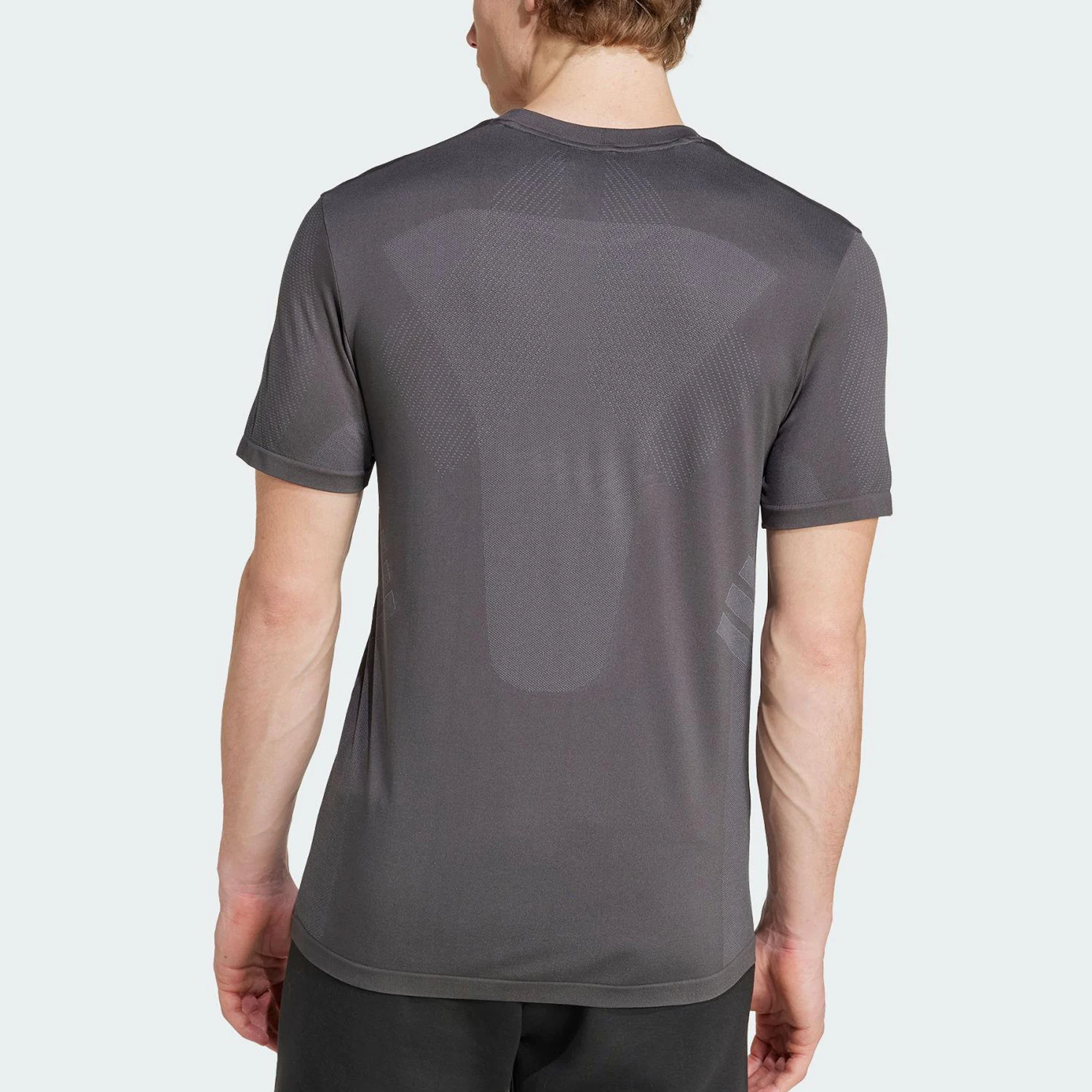 Adidas genuine summer men's sports and fitness round neck short sleeved shirt JN0568