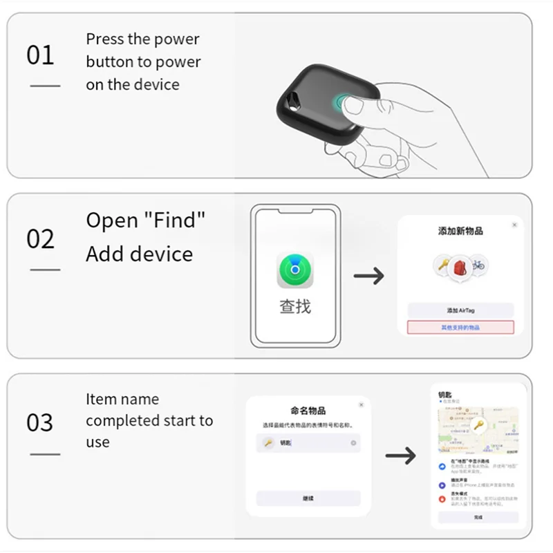 For  Dedicated Itag Wireless Locator Mini Tracker Elderly Children Pet Anti-Lost Prevention GPS Positioning, B