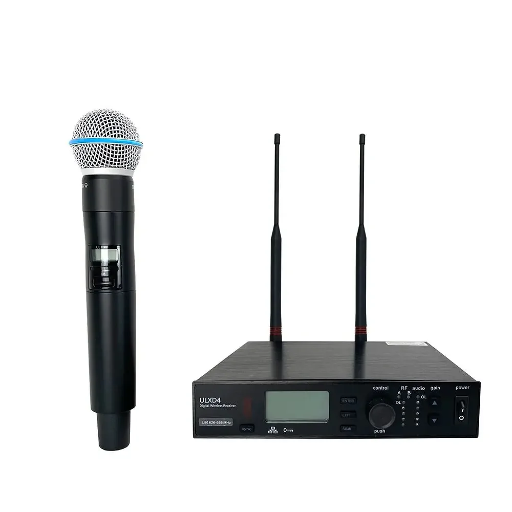 

ULXD4 Wireless Microphone System Headset Professional Audio Equipment